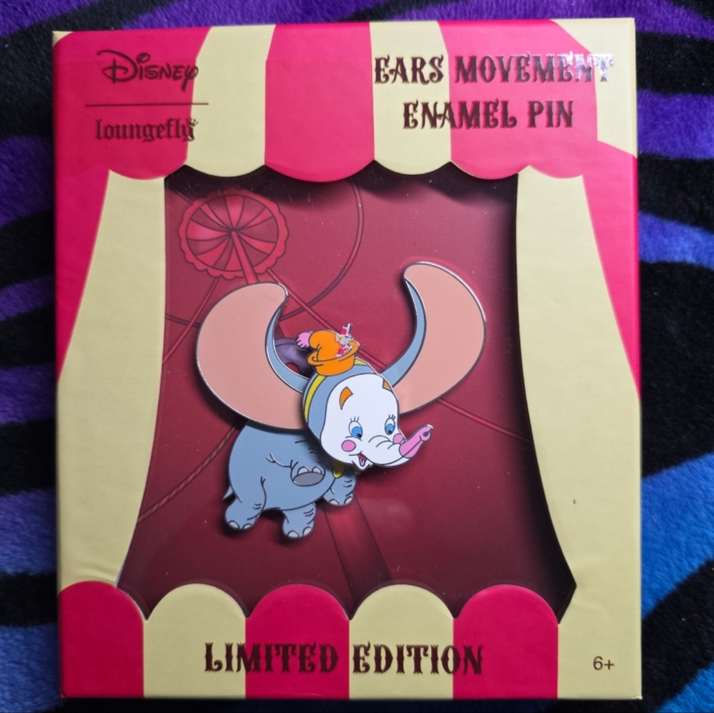 Disney Loungefly Dumbo Limited Edition Enamel Pin